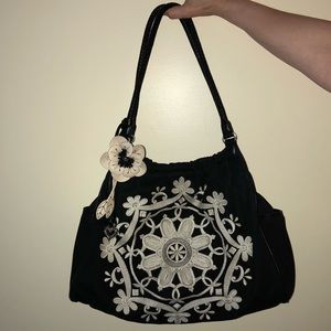 Mariana black and white Brighton shoulder bag